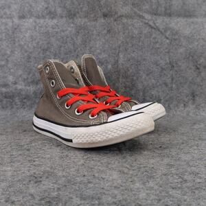 Converse Shoes Kids 11 Sneakers Chuck Taylor Hi Top All Star Classic Canvas Grey